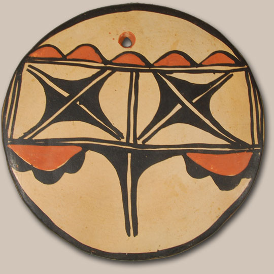 Historic Kewa Pueblo Pottery - C3675o